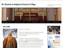 Tablet Screenshot of anglicanriga.lv